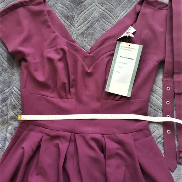 Purple Petunia-Viola dress from Miss Candyfloss - Picture 2 of 4